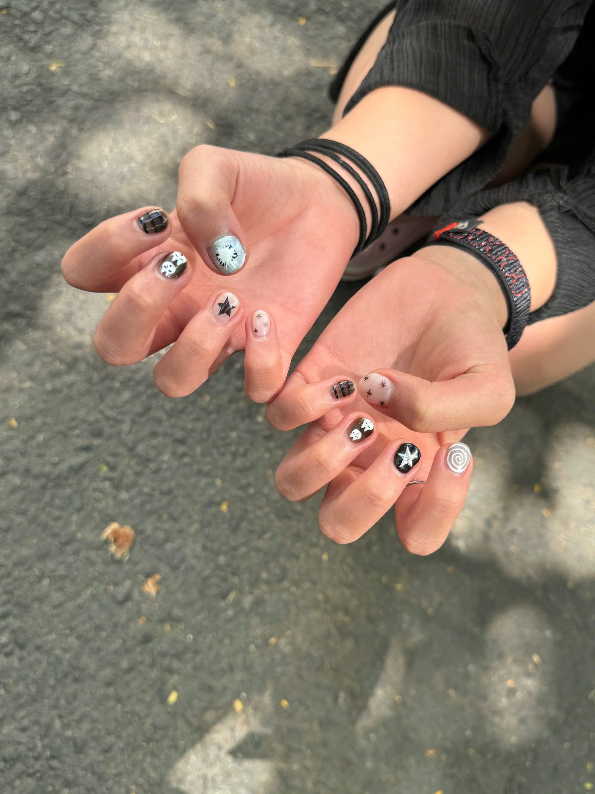 Beautiful Nail Art design at Mahami Spa Nha Trang