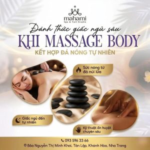 Massage đá nóng Nha Trang tại Mahami Spa